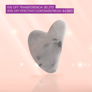 Gua Sha de piedra natural Ónix