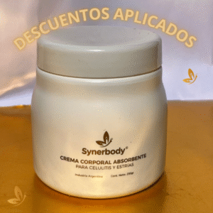 Crema Sinérgica Corporal 250gr (Solo para clientas que ya tengan Masajeador Synerbody)