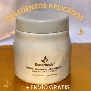 Crema Sinérgica Corporal 250gr (Solo para clientas que ya tengan Masajeador Synerbody)