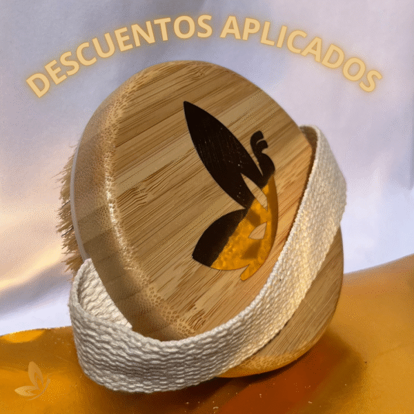 Cepillo de cerdas de bambú para cepillado en seco (Complemento potenciador del Tratamiento)